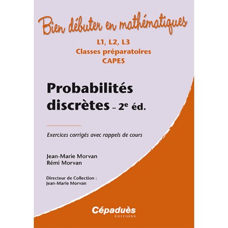 Probabilités discrètes 2e édition