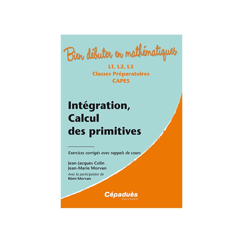 Intégration - Calcul des primitives