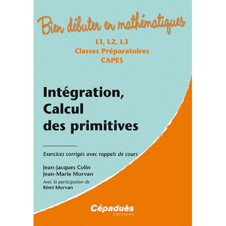Intégration - Calcul des primitives