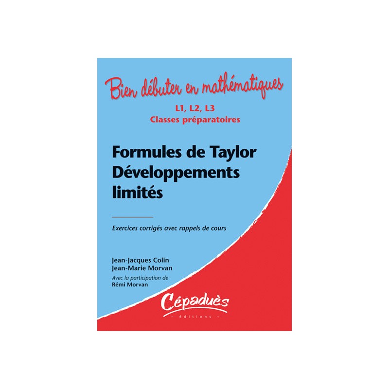 Formules de Taylor, Développements limités