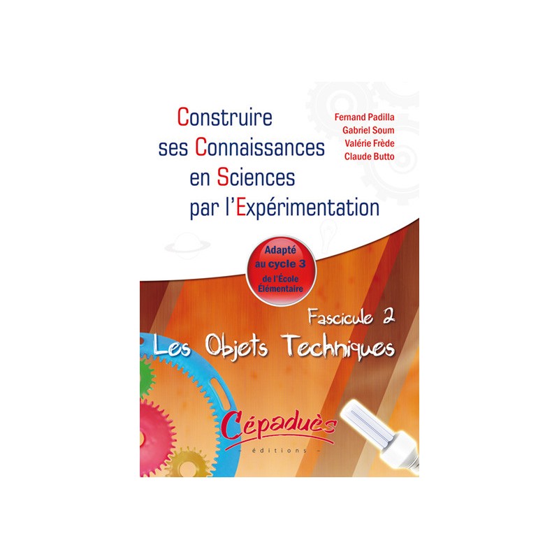 Les Objets Techniques - préface Nicole Belloubet