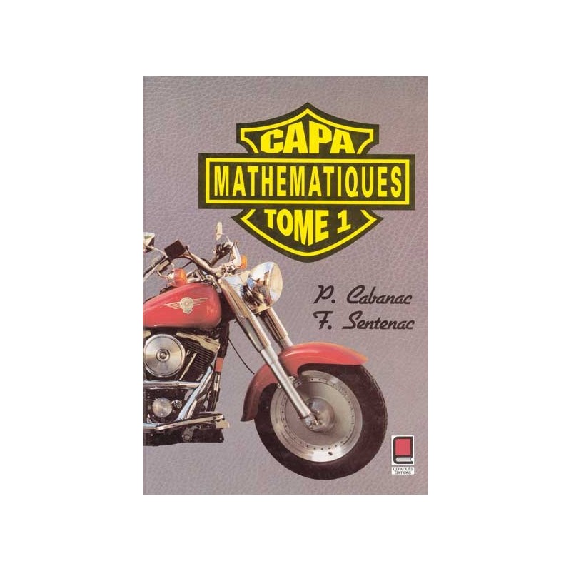 MATHÉMATIQUES CAPA Tome 1