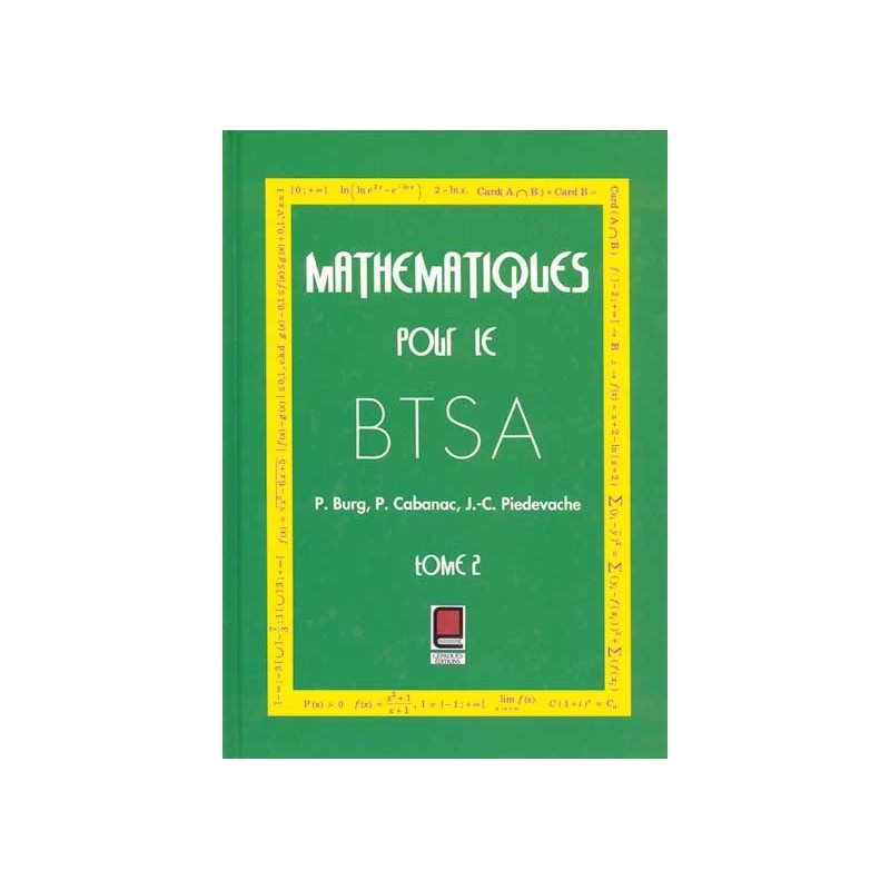 MATHÉMATIQUES BTSA Tome 2