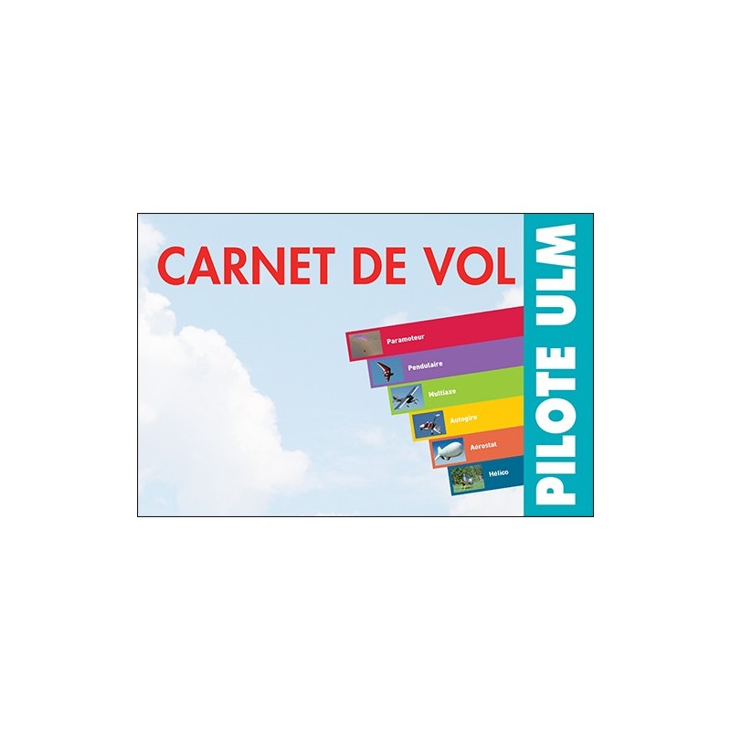 Carnet de Vol ULM