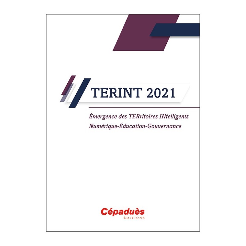 TERINT 2021. Colloque 2021 sur l'émergence de TERritoires INTelligents
