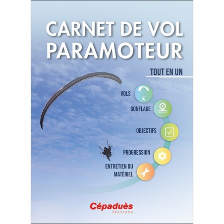 Carnet de vol paramoteur