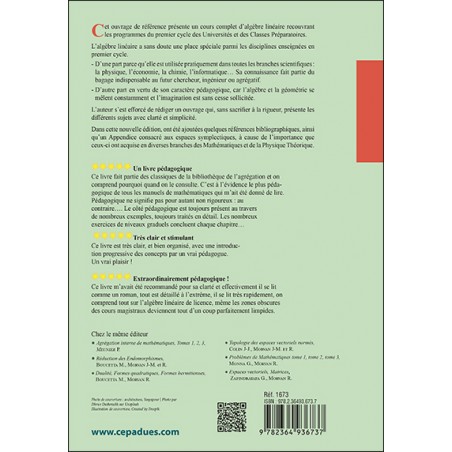 Algèbre Linéaire 6e édition Algèbre Linéaire 6e édition