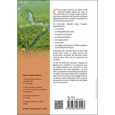 La réglementation ULM (11e édition) La réglementation ULM (11e édition)