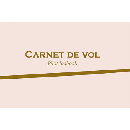 Carnet de vol - Pilot logbook (Avion ou ULM)