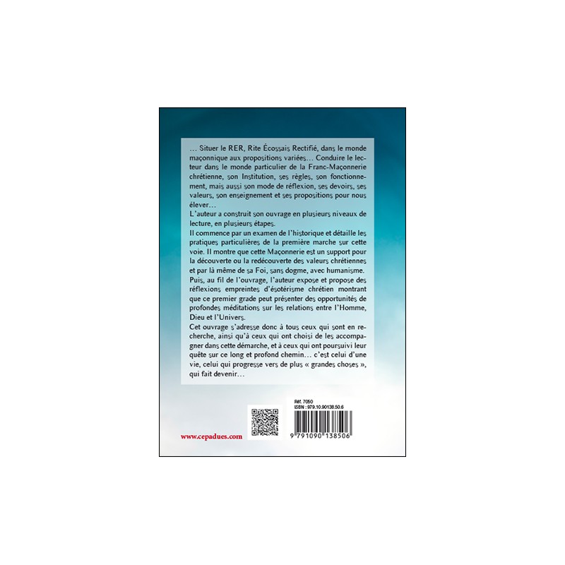Rite Écossais Rectifié Le RER et l'apprenti... de midi moins le quart à minuit et demi