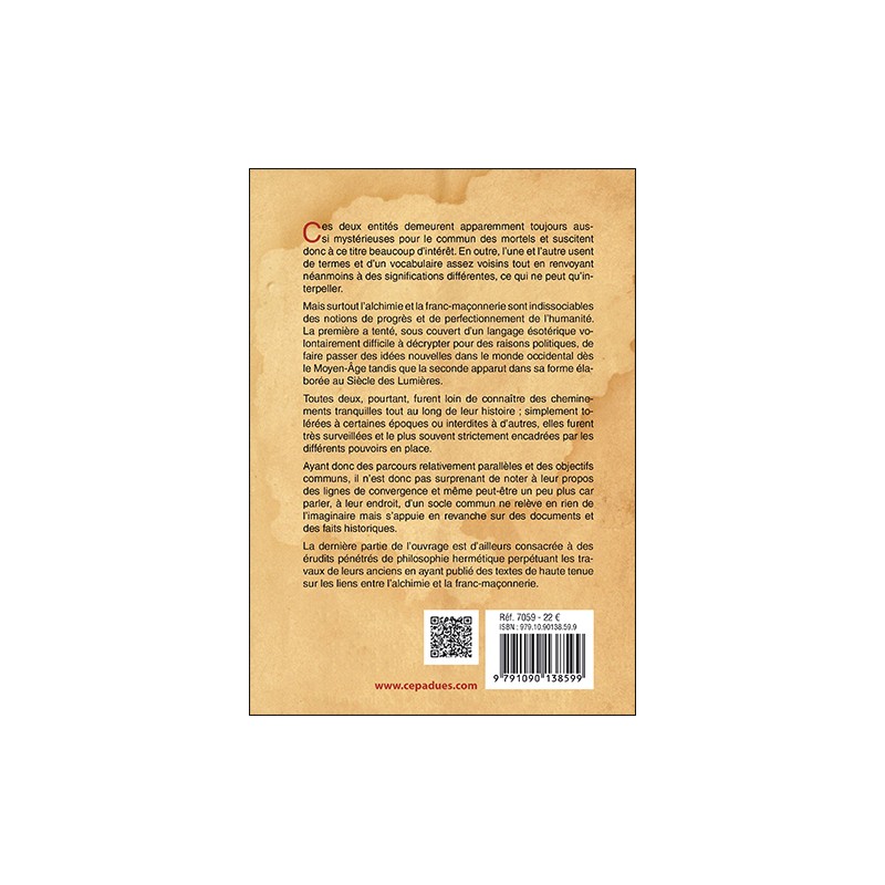 De l'Alchimie à la Franc-Maçonnerie
