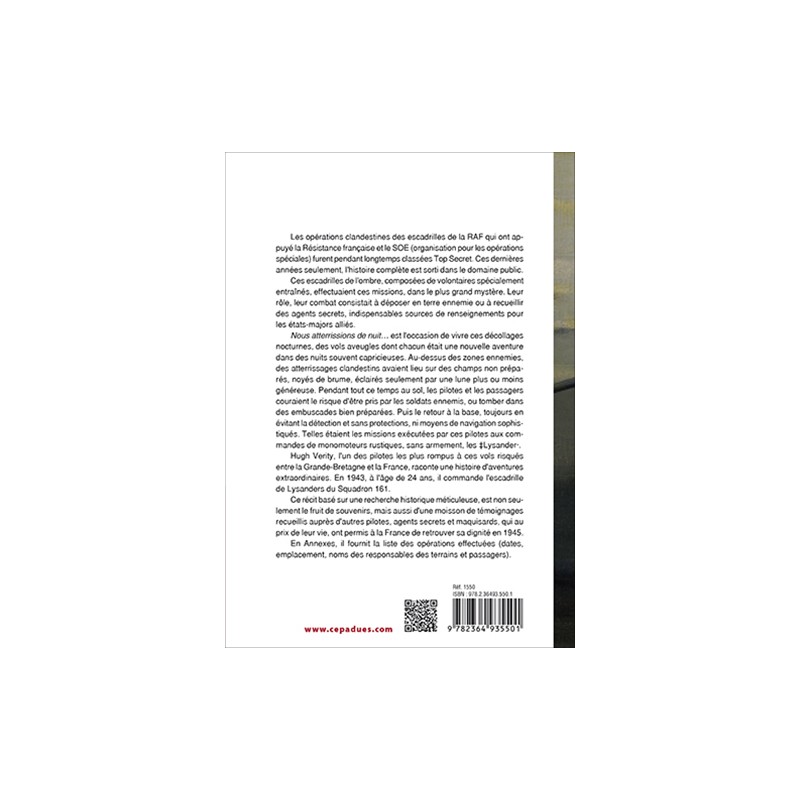 Nous atterrissions de nuit...