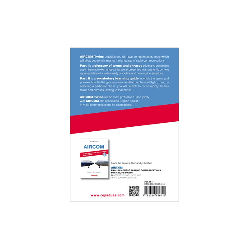 Aircom Twins. Glossary and Vocabulary learning guide