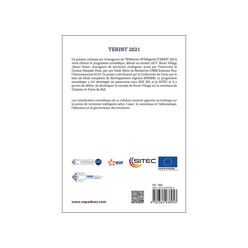 TERINT 2021. Colloque 2021 sur l'émergence de TERritoires INTelligents