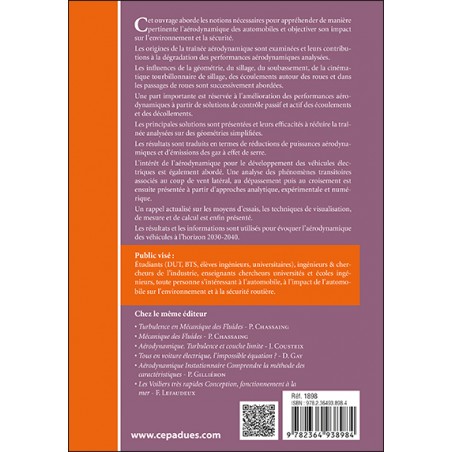 Aérodynamique automobile pour l'environnement, le design et la sécurité - 3e édition