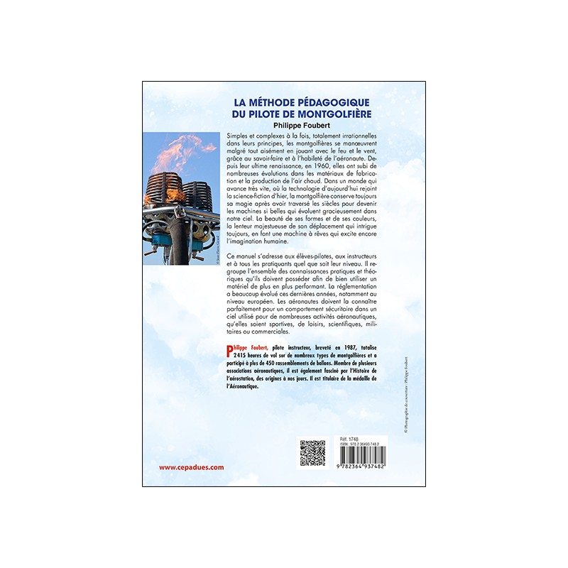 La Méthode pédagogique du pilote de montgolfière. Manuel théorique et pratique