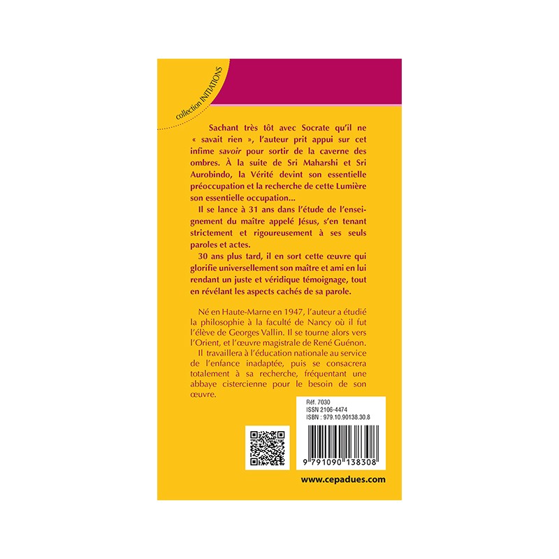 L'enseignement du Maître Jésus