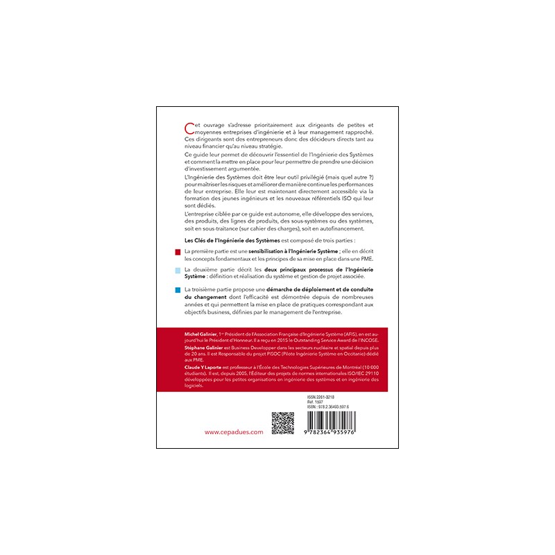 Les Clés de l'Ingénierie des Systèmes