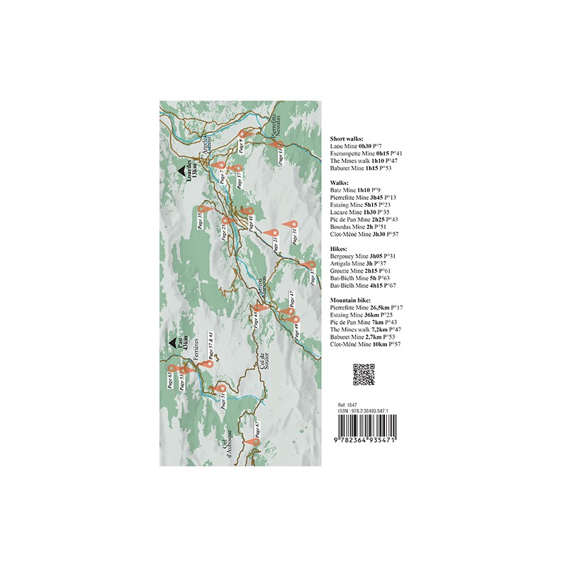 Hiking to the mines in the Val d'Azun