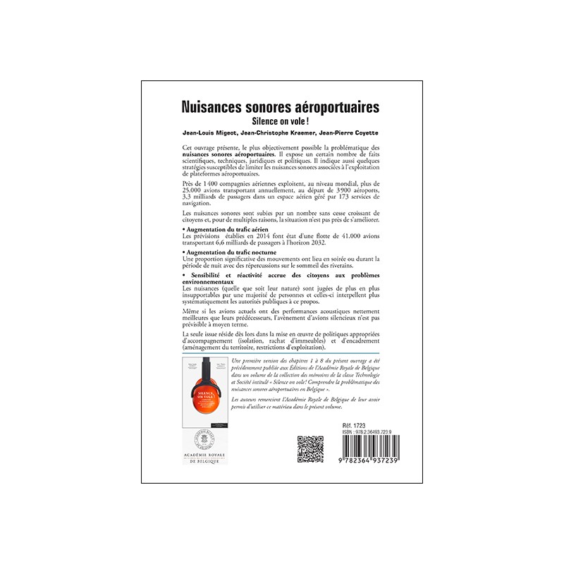 Nuisances sonores aéroportuaires. Silence on vole!