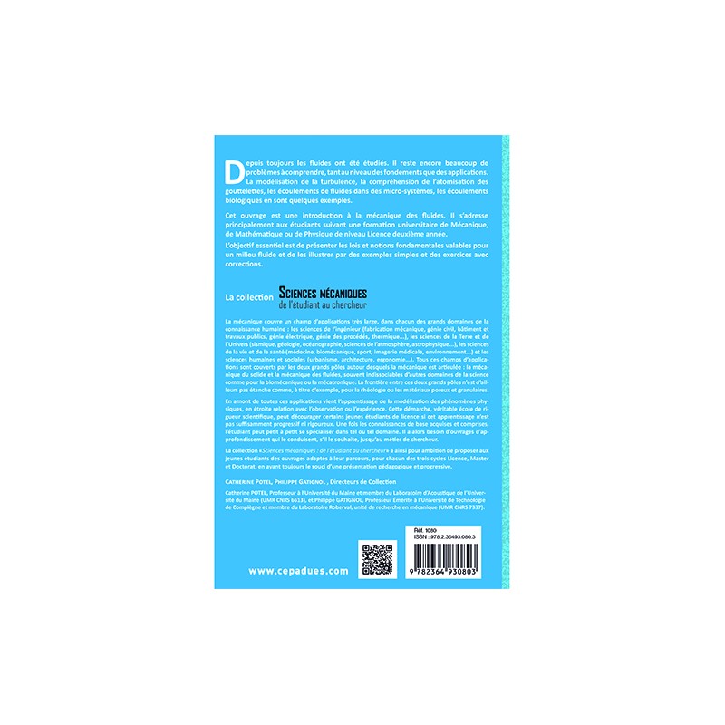 Introduction à la Mécanique des Fluides
