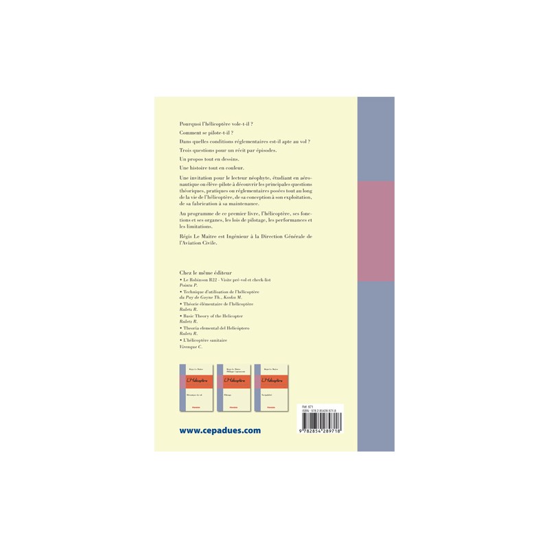 Hélicoptère : Mécanique du vol    PPL H