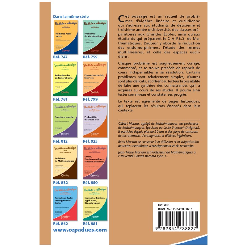 Problèmes de Mathématiques tome 3