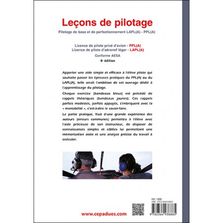 Leçons de pilotage 6e édition Leçons de pilotage 6e édition