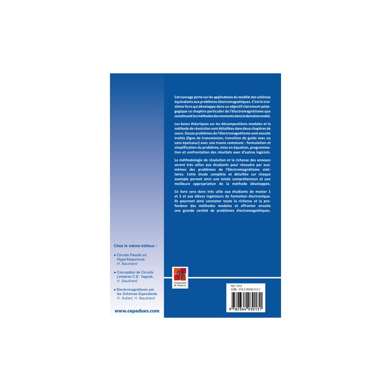 Hautes Fréquences par les Schémas Équivalents
cours et exercices corrigés