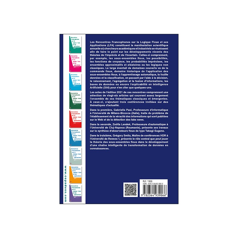 LFA 2021 - Rencontres francophones sur la Logique Floue et ses Applications