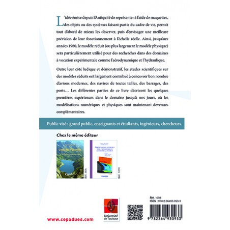 De l'aérodynamique à l'hydraulique. Un siècle d'études sur modèles réduits