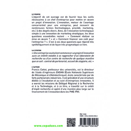Comment financer l'innovation dans les PME-PMI guide pratique Comment financer l'innovation dans les PME-PMI guide pratique