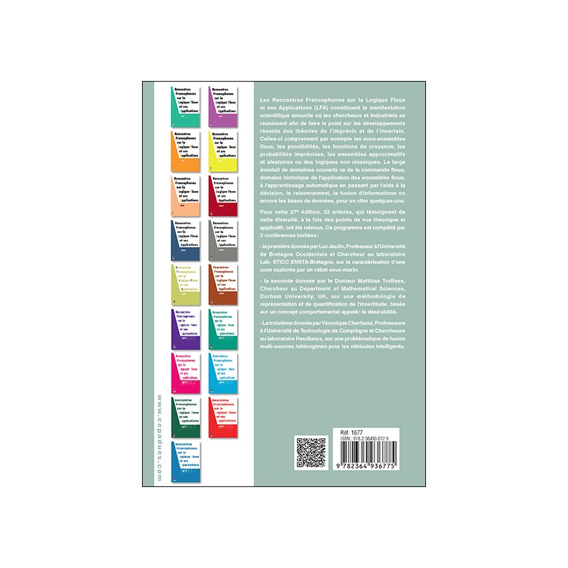 LFA 2018 - Rencontres francophones sur la Logique Floue et ses Applications