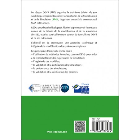 JFMS 2020 - Les Journées Francophones de la Modélisation et de la Simulation - Convergences entre la Théorie de la Modélisa