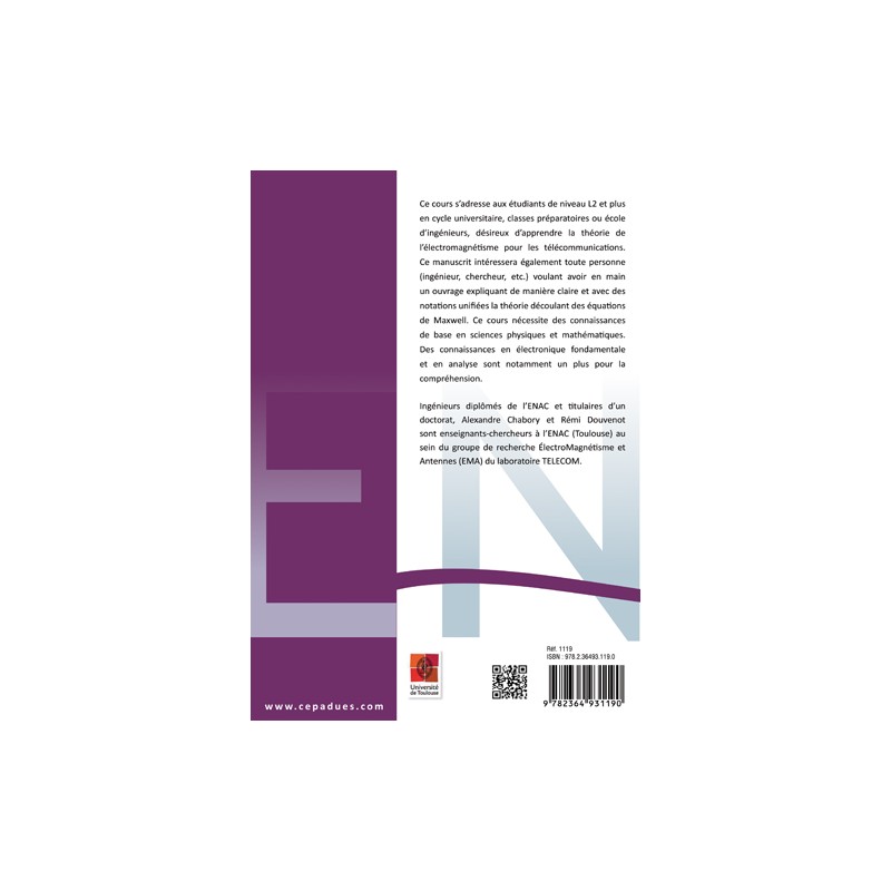 Électromagnétisme pour les télécommunications