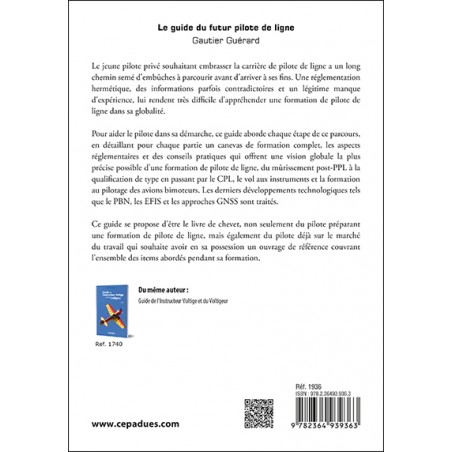 Le Guide du futur Pilote de Ligne Le Guide du futur Pilote de Ligne