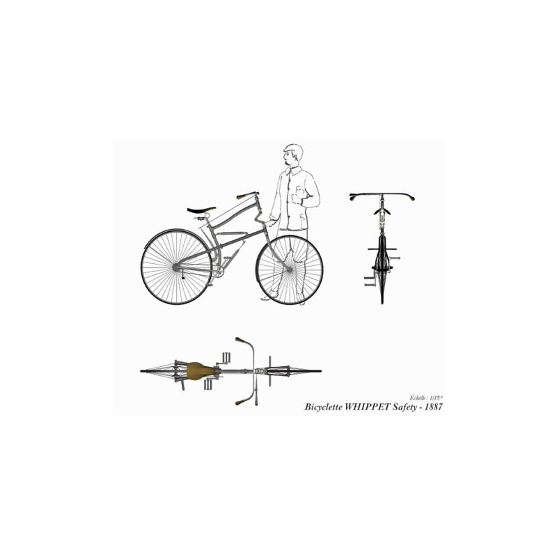 Musée Virtuel du Vélocipède
(Histoire illustrée du vélo)