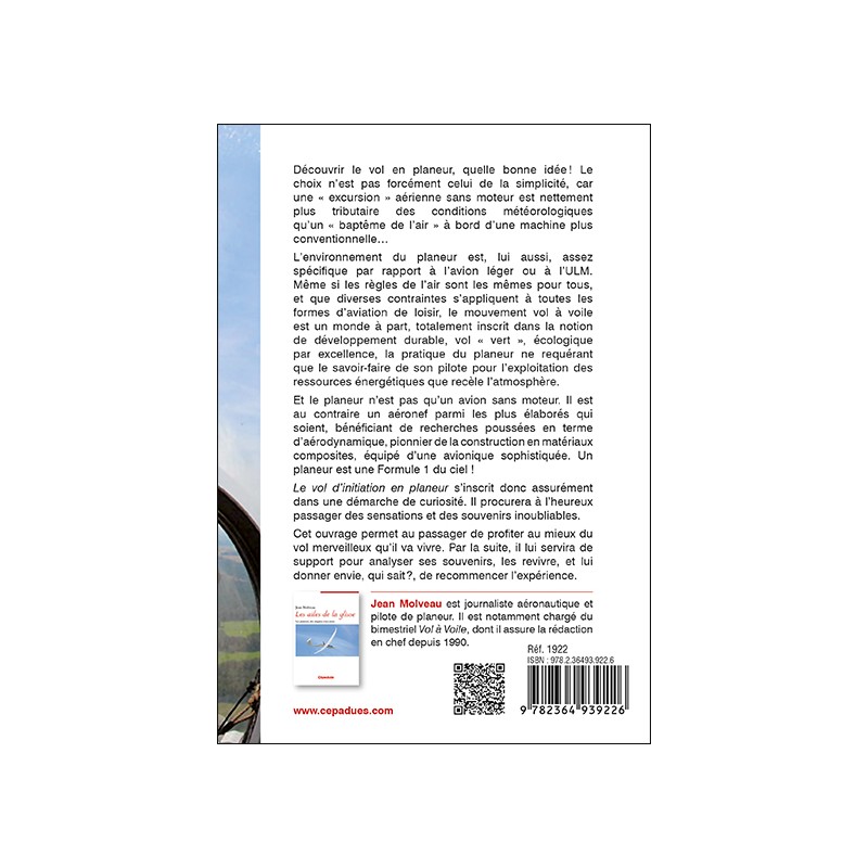 Le Vol d'initiation  en planeur 2e édition