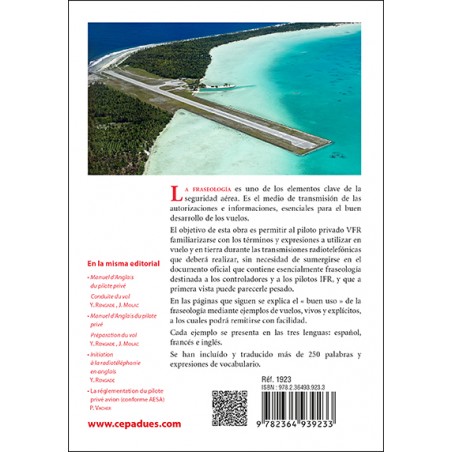 Guía de fraseología del piloto VFR Español/Français/English - 5.a edición