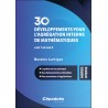 30 développements pour l’agrégation interne de mathématiques. Oral 1 et oral 2 30 développements pour l’agrégation interne de mathématiques. Oral 1 et oral 2