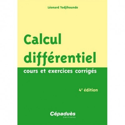 Calcul différentiel 4e édition
