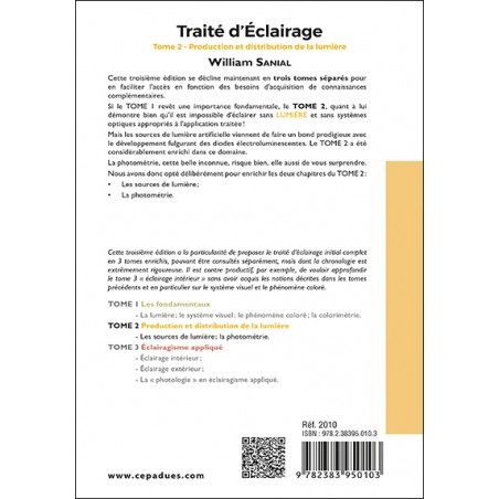 Traité d'Éclairage 3e édition Tome 2/3