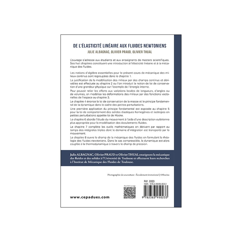 De l'élasticité linéaire aux fluides newtoniens