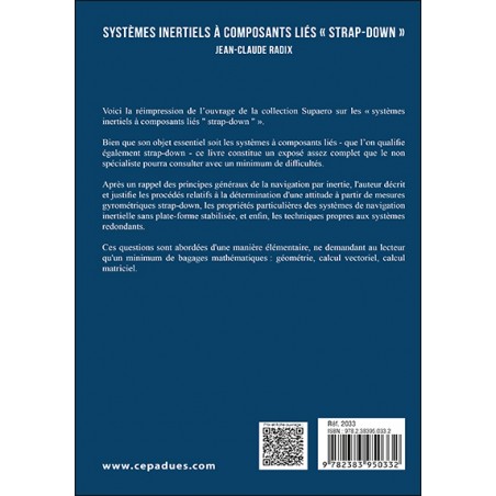 Systèmes inertiels à composants liés « strap-down »