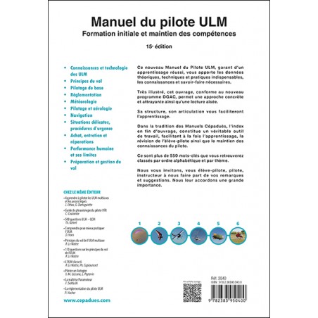 Manuel du Pilote ULM  - 15e édition