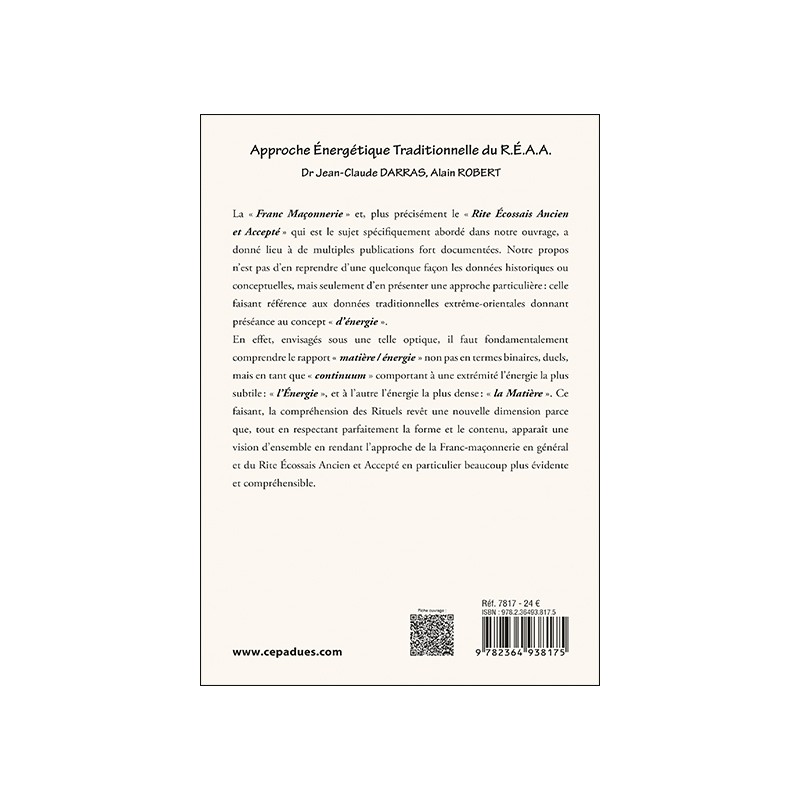 Approche Énergétique Traditionnelle du R.É.A.A.