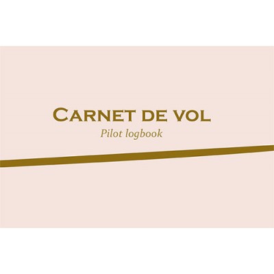 Carnet de vol - Pilot logbook (Avion ou ULM)