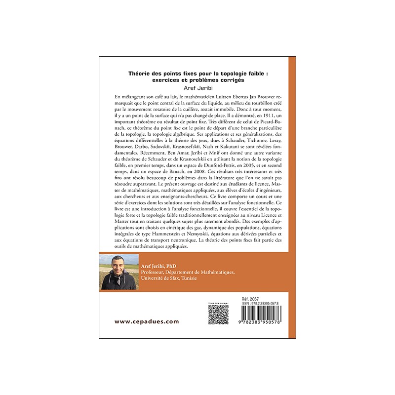 Théorie des points fixes pour la topologie faible : exercices et problèmes corrigés