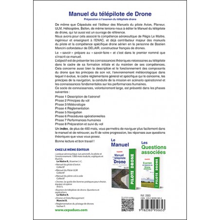 Manuel du télépilote de Drone 7e édition