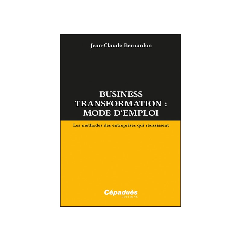 Business transformation : mode d’emploi. Les méthodes des entreprises qui réussissent